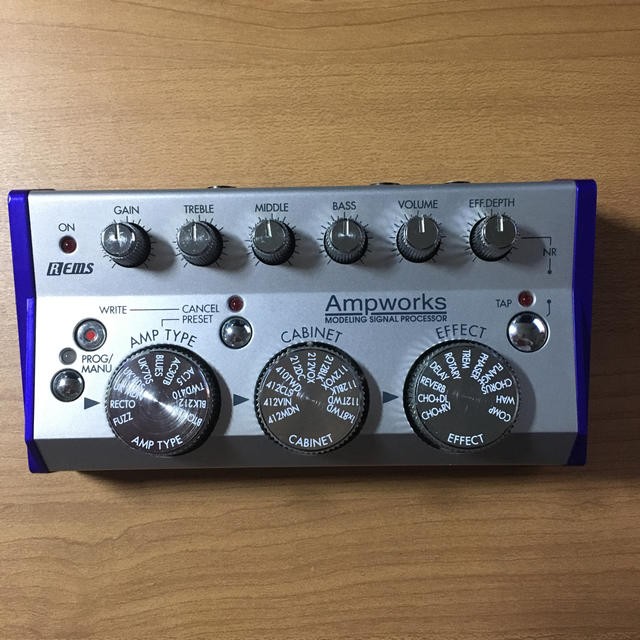 KORG Ampworks Guitar Amp Simulator REMS Modeling Effects Processor Japan USED