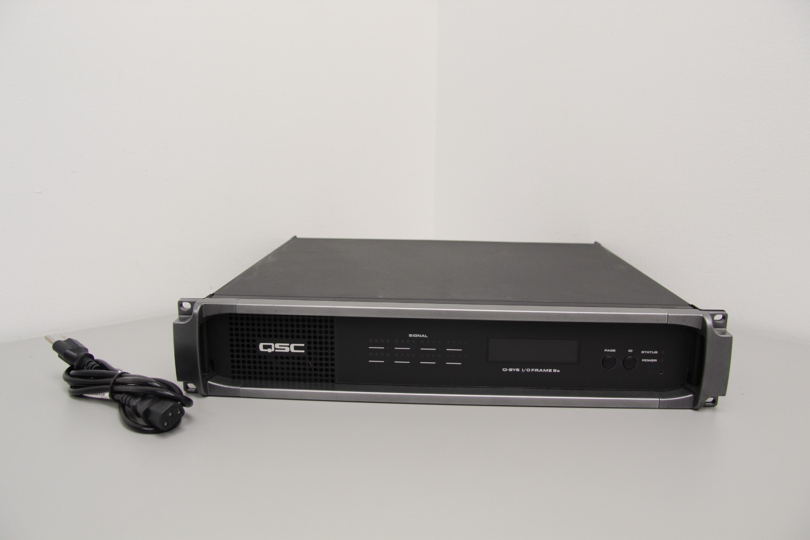 QSC Q-SYS I/O Frame 8s Integrated System Platform Shell No Cards
