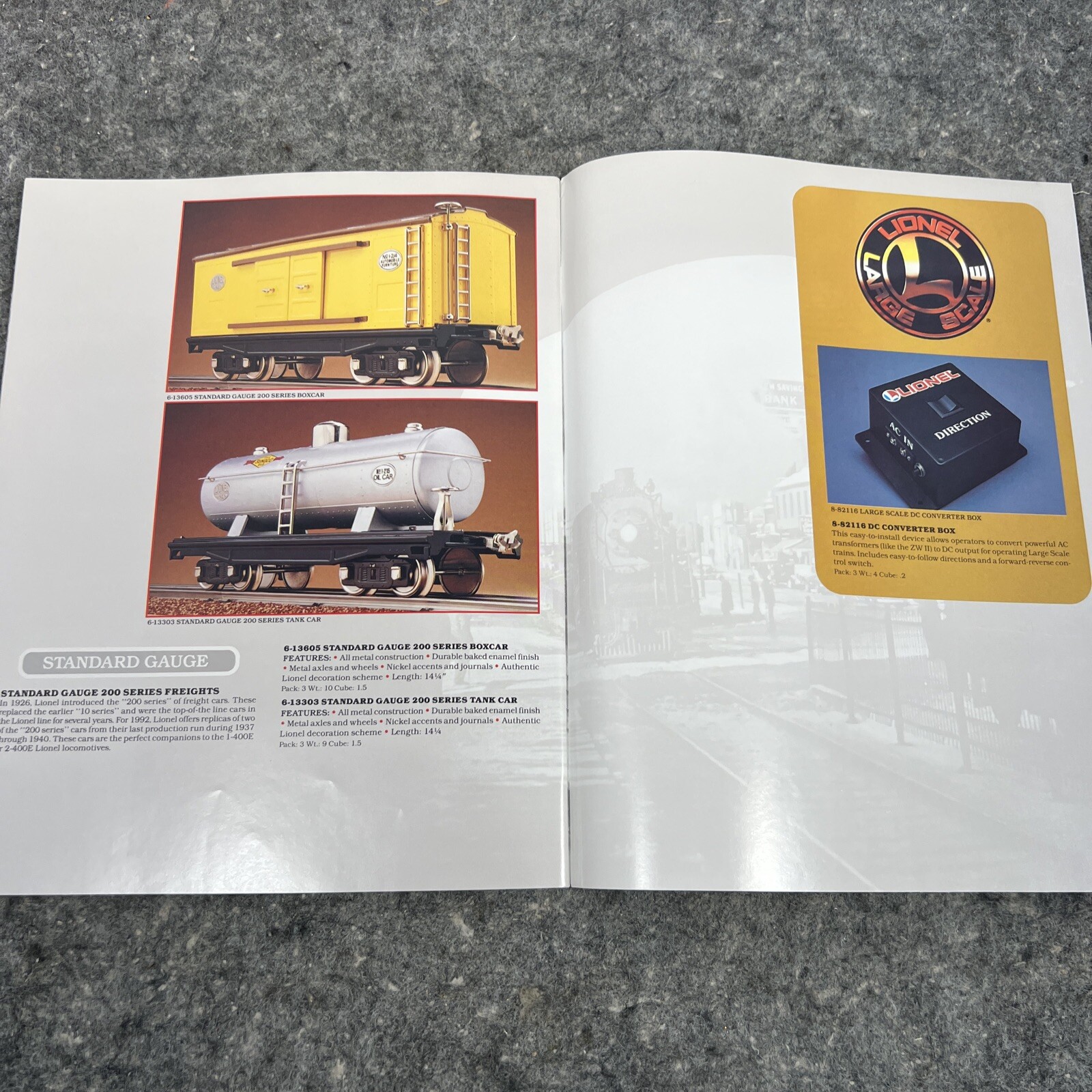 1992 Lionel Trains Catalog Book One
