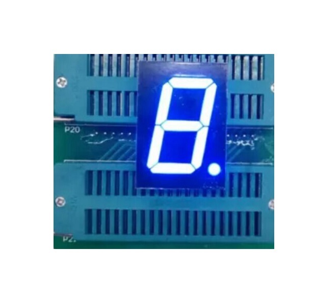 10PCS 0.56 inch 1 digit Blue Led display 7 segment Common cathode NEW