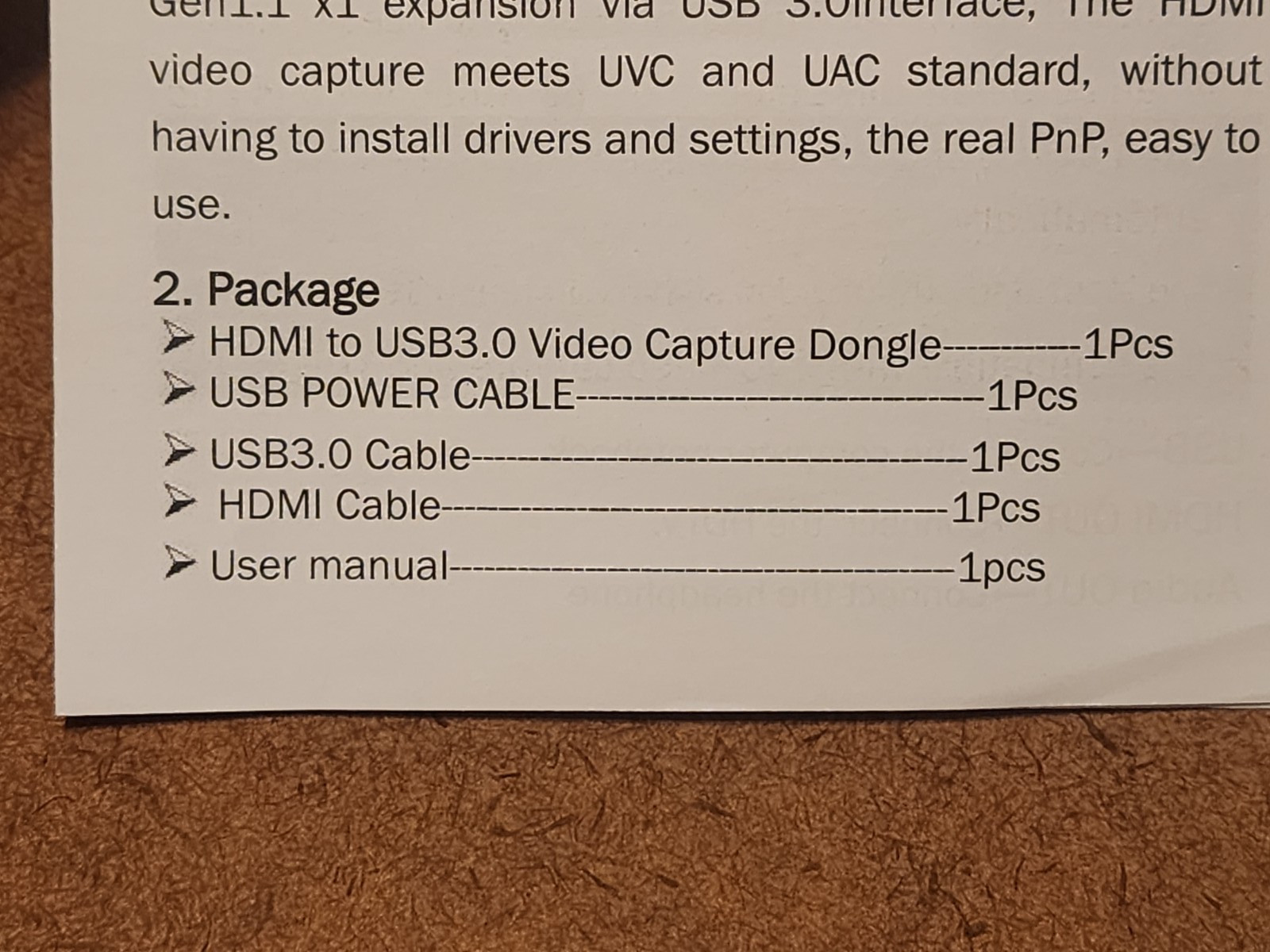 PUTELTAL HDMI INTERFACE TO USB 3.0 VIDEO CAPTURE HDMI 4K BLUE - WINDOWS / LINUX