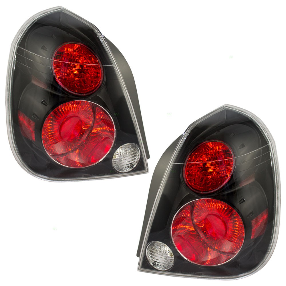 Tail Light For 2005-2006 Altima Black Trim Set 26550ZB725 NI2801169