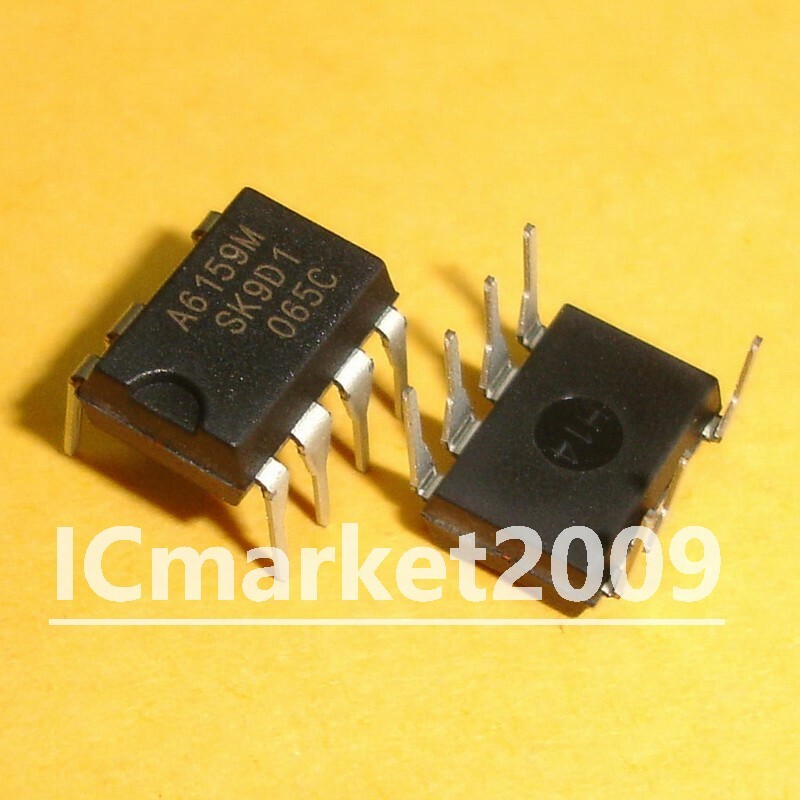 10 PCS STR-A6159M DIP-8 Off-Line PRC Controllers with Integrated Power MOSFET IC