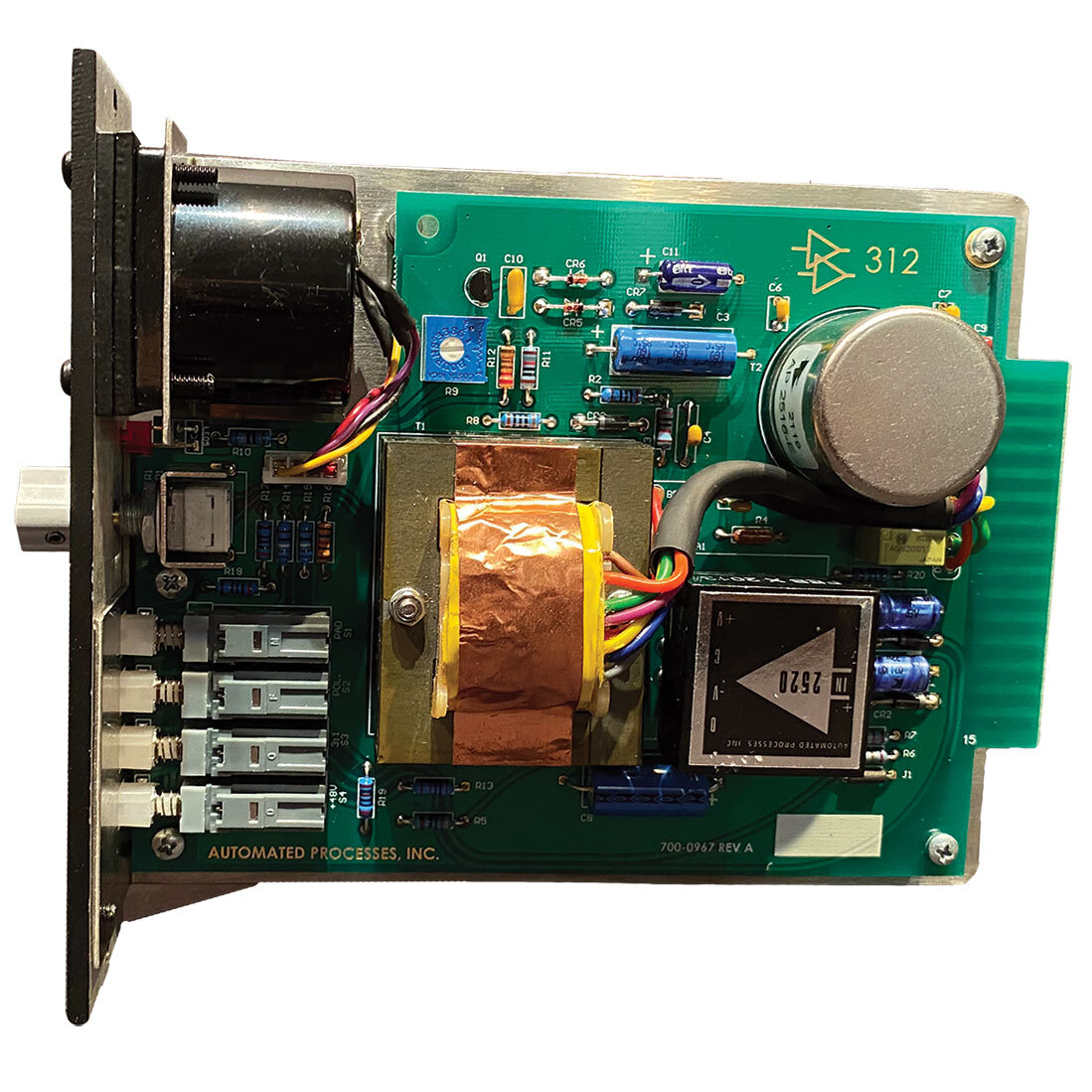API 312 500 Series Discrete Microphone Preamp Module with 2520 Op Amp