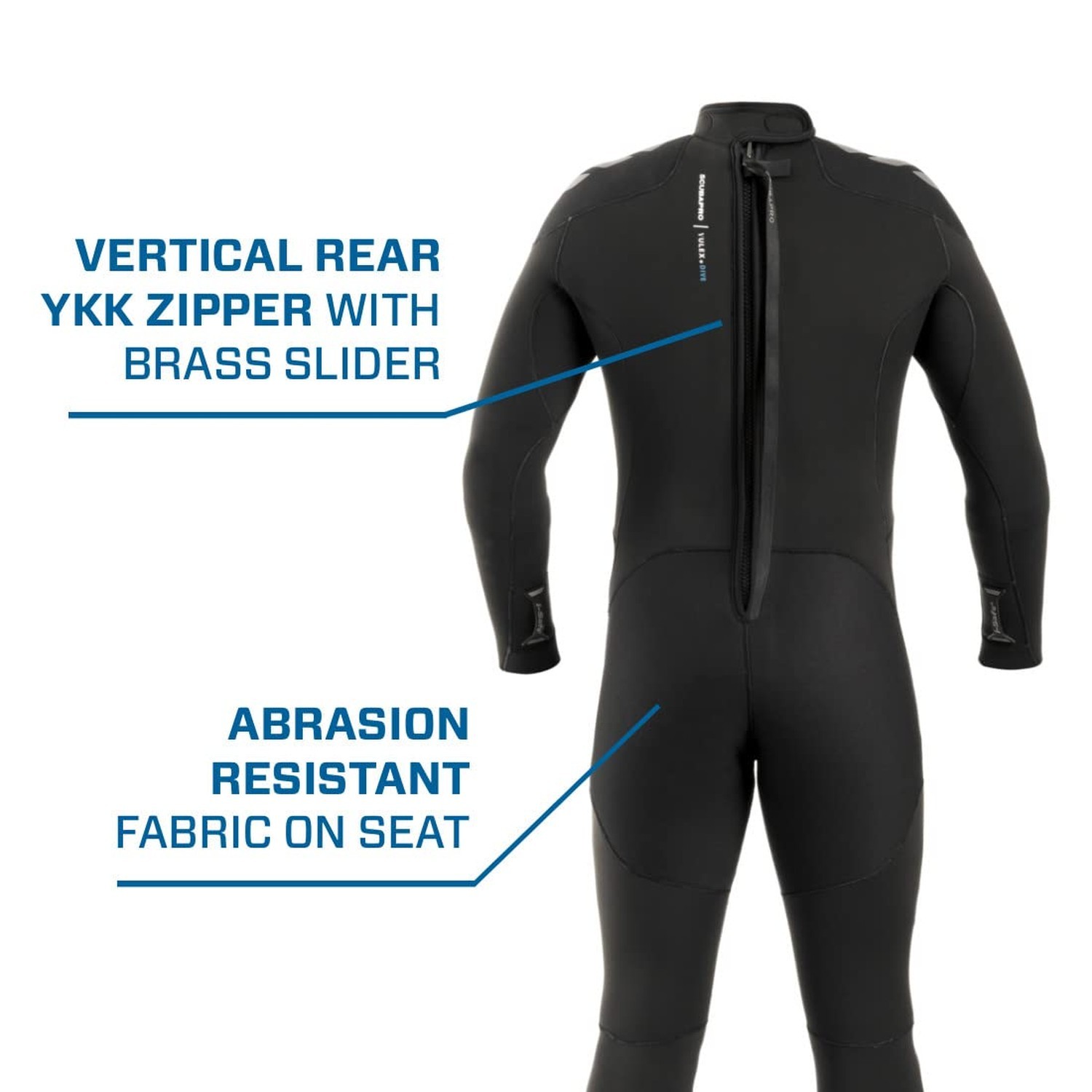 SCUBAPRO Everflex Yulex Dive Steamer, Men, 5/4mm X-Large Short