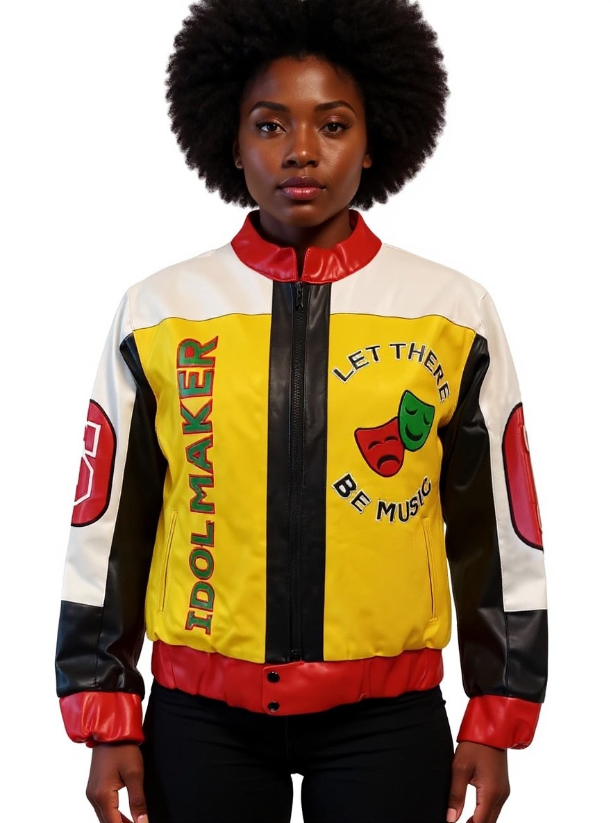 Idol Maker Jacket Let There Be Music Salt N Pepa Push It Video 90s Rap 8 Ball