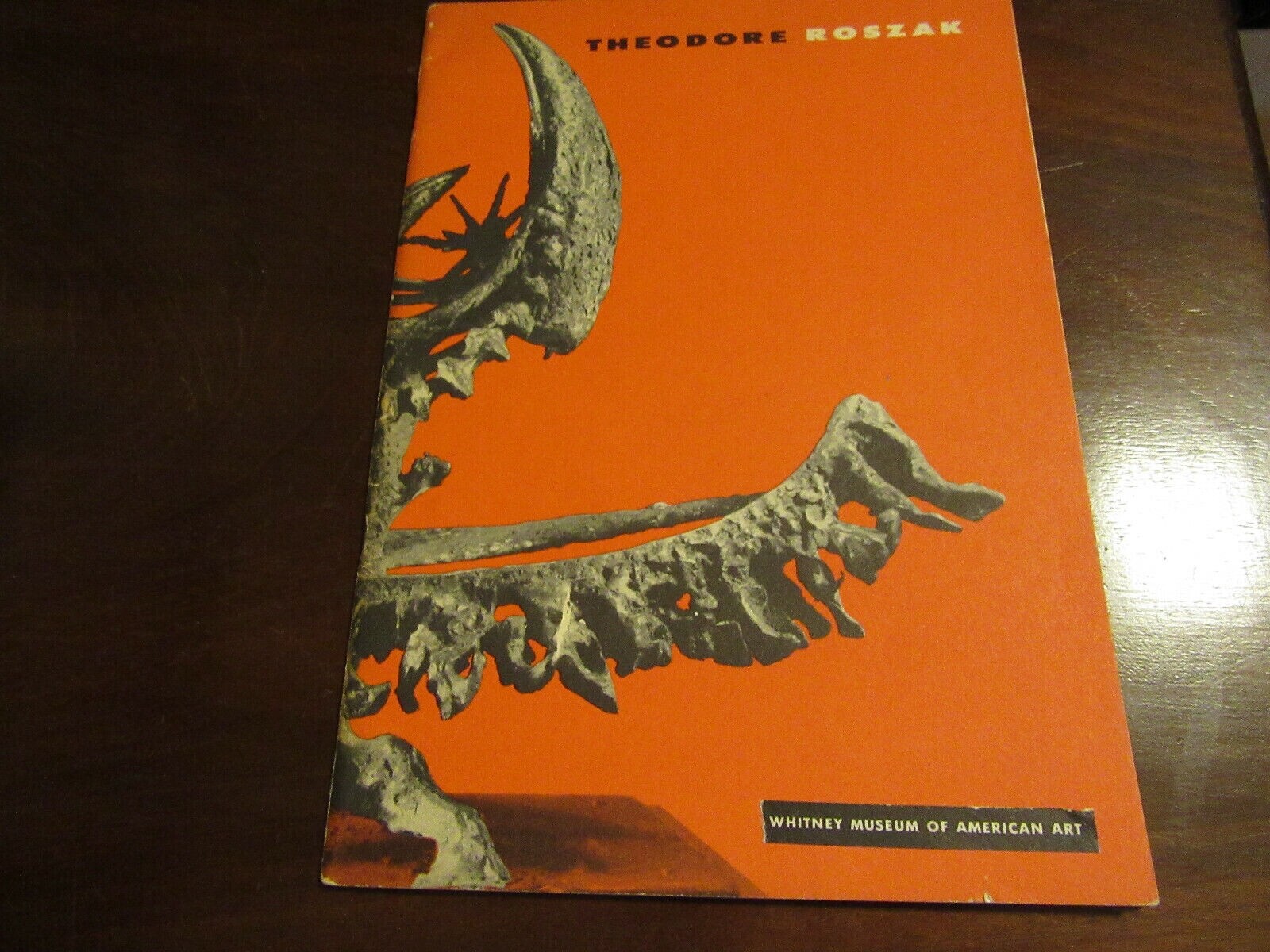 Theodore Roszak exhibition catalog Walker Art Center 1956