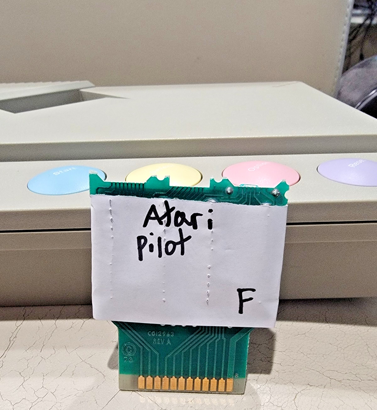 Atari Pilot; 400/800/XE; Cartridge No Case!
