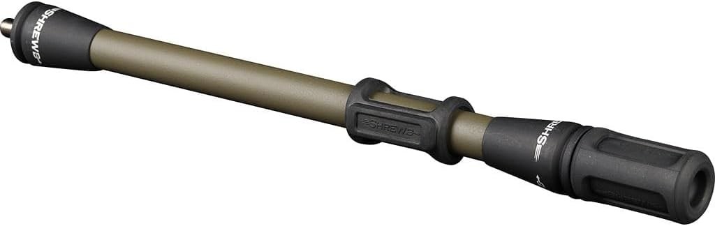 Shrewd Archery Vantage Series Hunting Stabilizer Green Carbon Bow Lightweight
