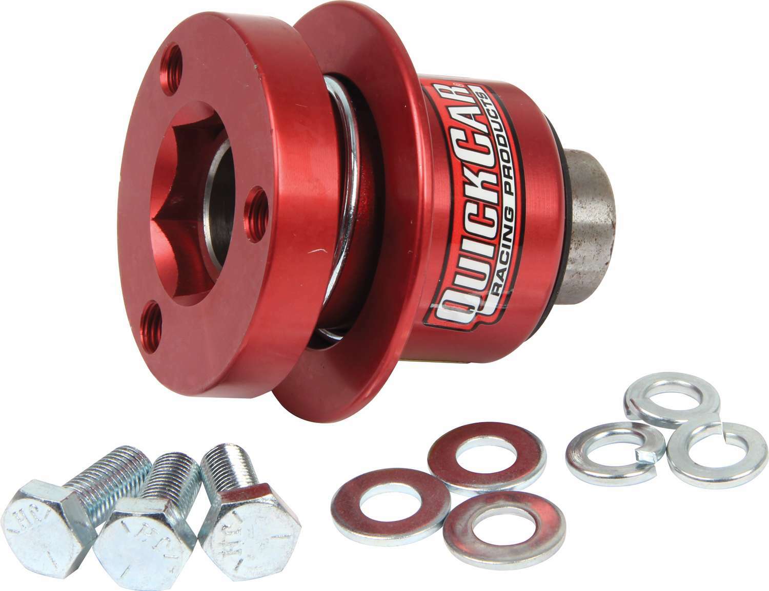 QUICKCAR 68-012 STEERING WHEEL RELEASE COUPLER HUB DISCONNECT 360 STYLE HEX
