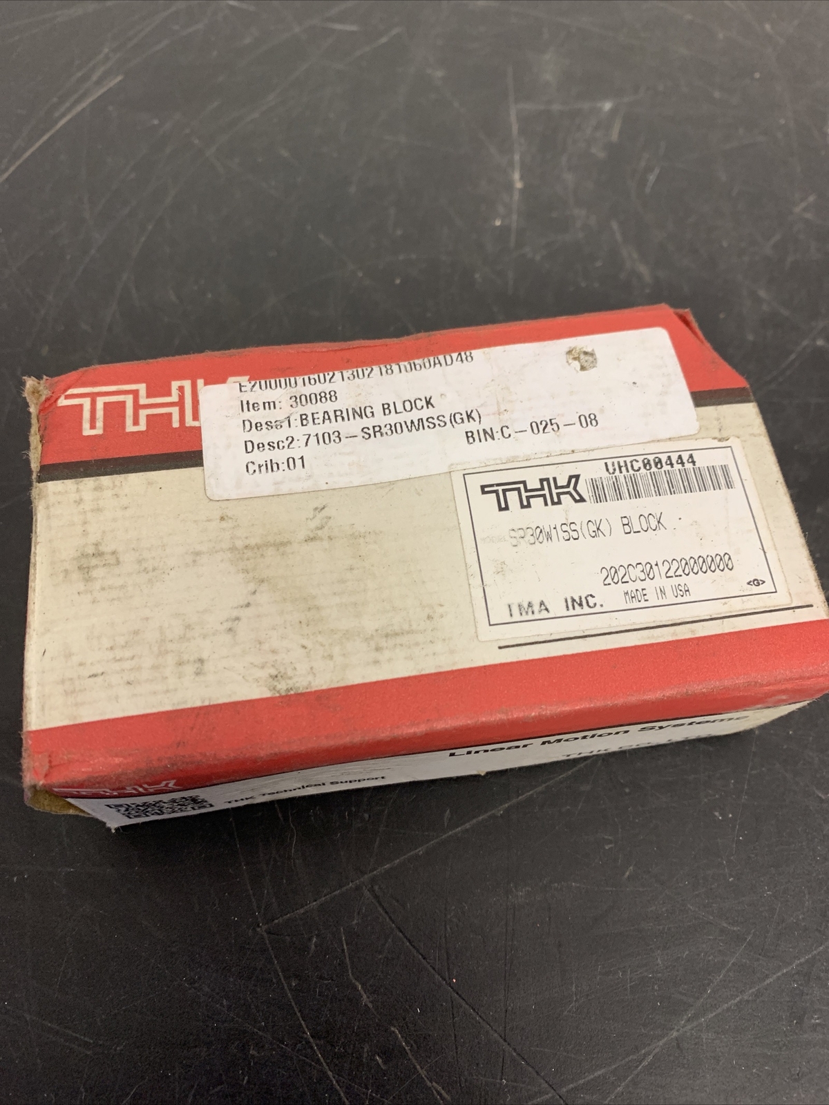 THK SR30WISS LINEAR BEARING
