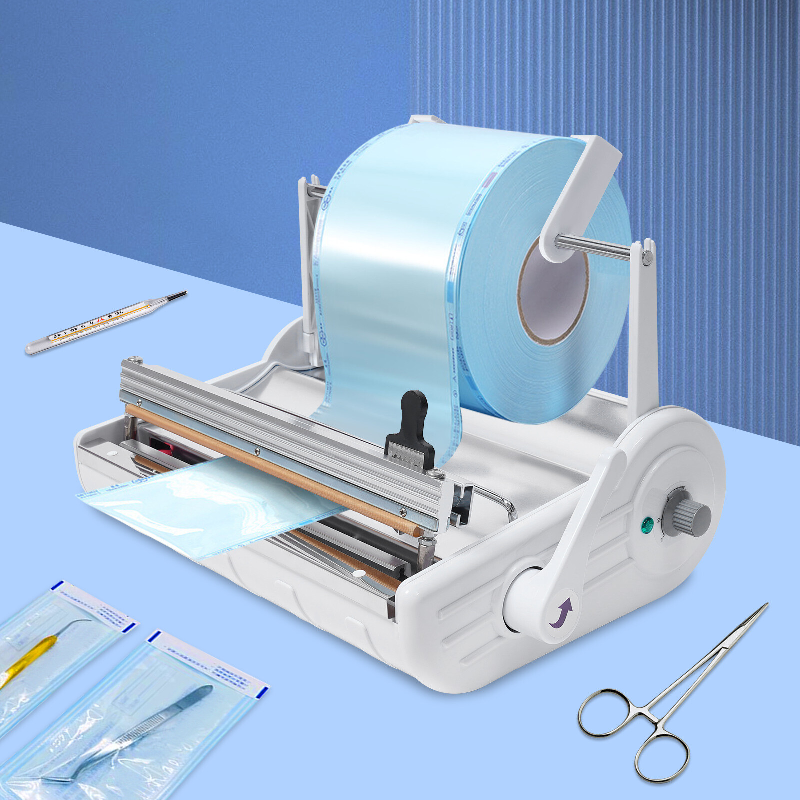 Sterilization Disinfection Bag Sealing Machine 110V Medical Oral Dental Sealer