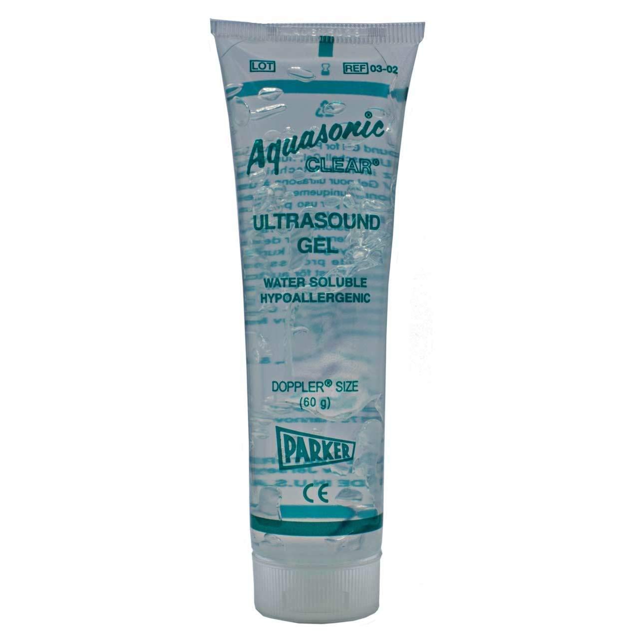 Parker Labs Aquasonic Clear Ultrasound Gel, 60g Tube, Each 2 Ounce (Pack of 1)
