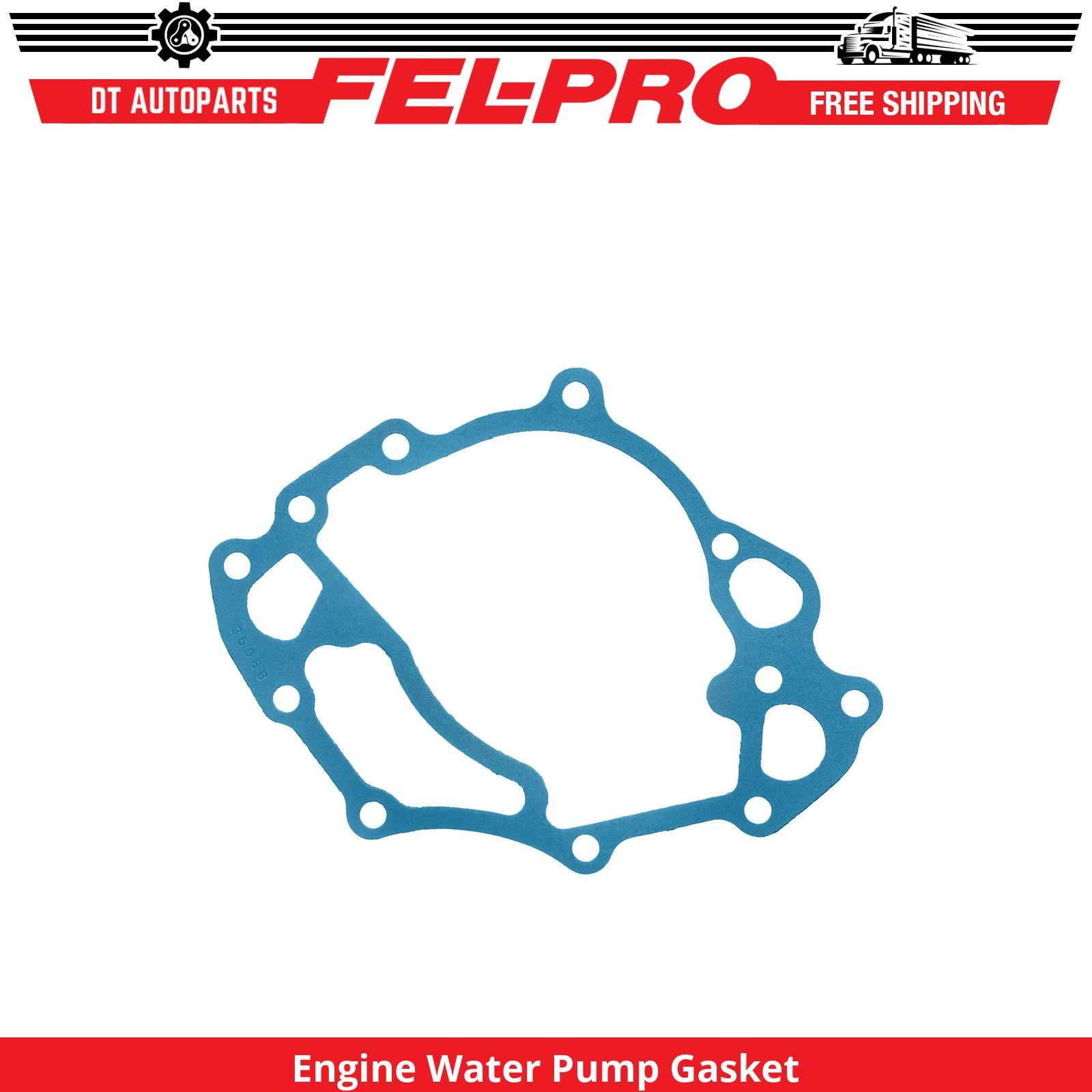 For 1980 Ford E-100 Econoline 6.6L V8 Engine Water Pump Gasket Fel-Pro