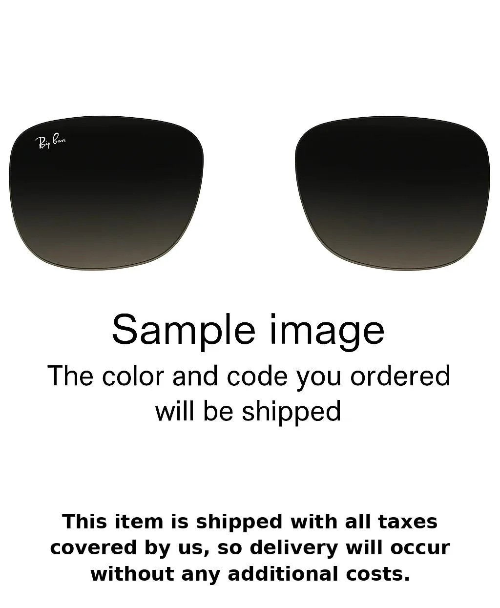 Genuine Replacement Lens Ray - Ban RB4202 601/8G Grey  55 mm