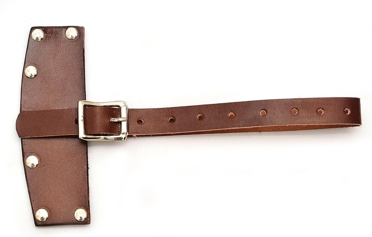 Handmade Genuine Cowhide Leather Axe and Hatchet Sheath, Adjustable Buckle St...
