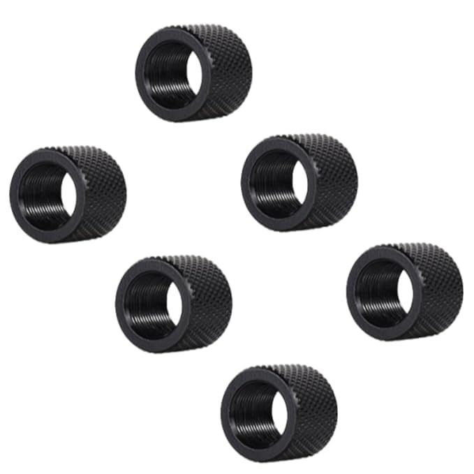 Thread Protector 1/2 x 28 for .22LR .223 & 5.56 ï¼ˆ6Packï¼‰