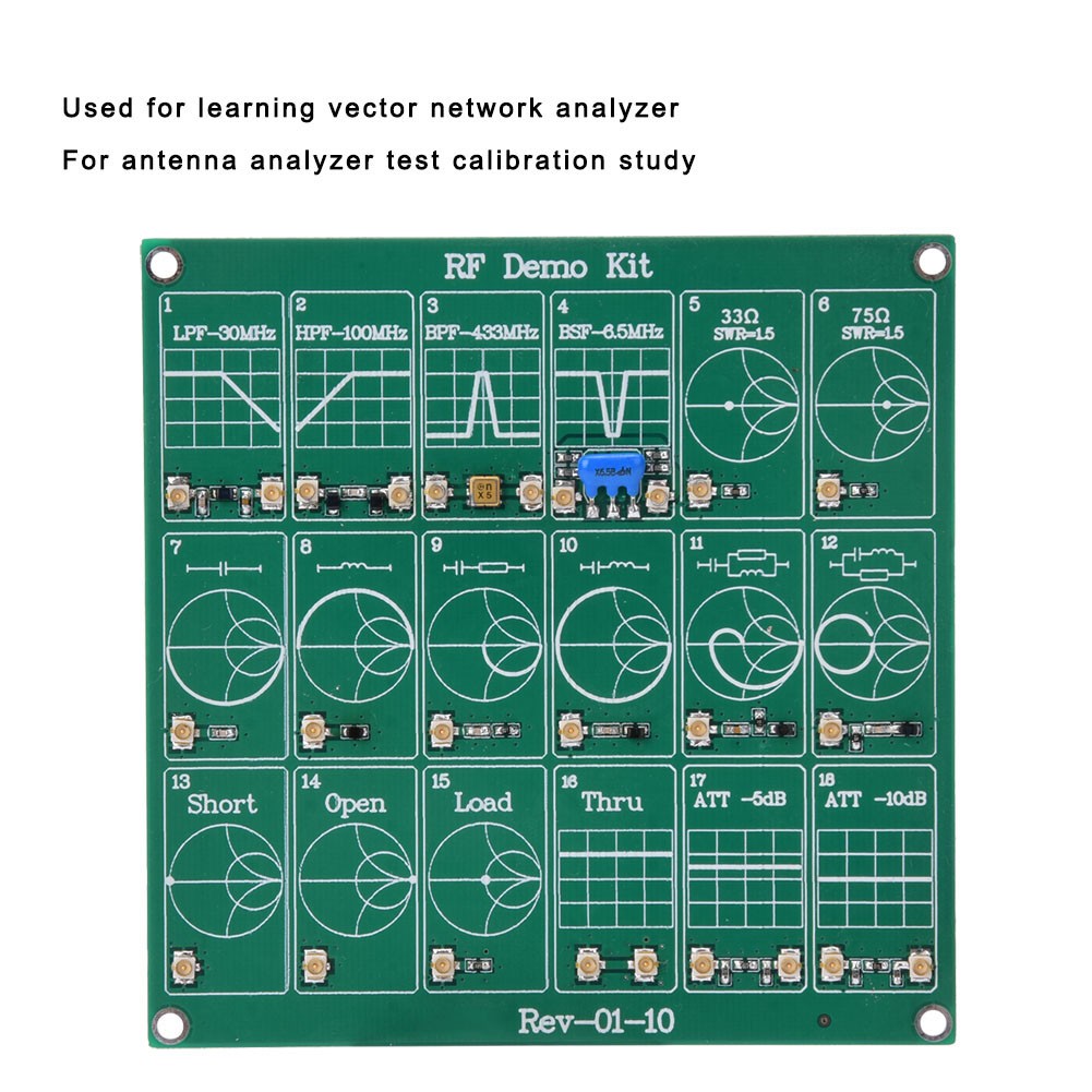RF Demo RF Test Module Vector Network Analyzer Board Filter / Attenuator Module