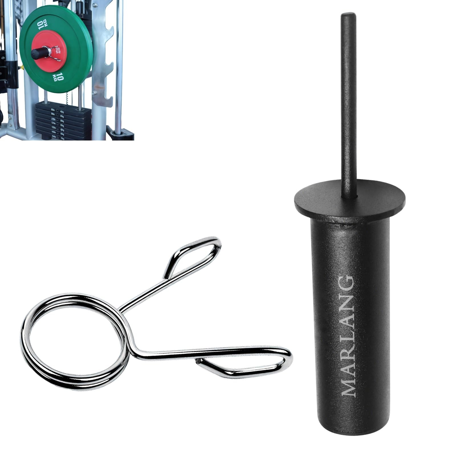 MARLANG Weight Stack Pin for Home Gym and Cable Machine, Weight Stack Extende...