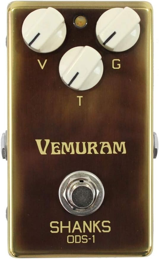 VEMURAM SHANKS ODS-1 VEMURAM overdrive ‎SHANKSODS-1 Effect Pedal Multicolor NEW