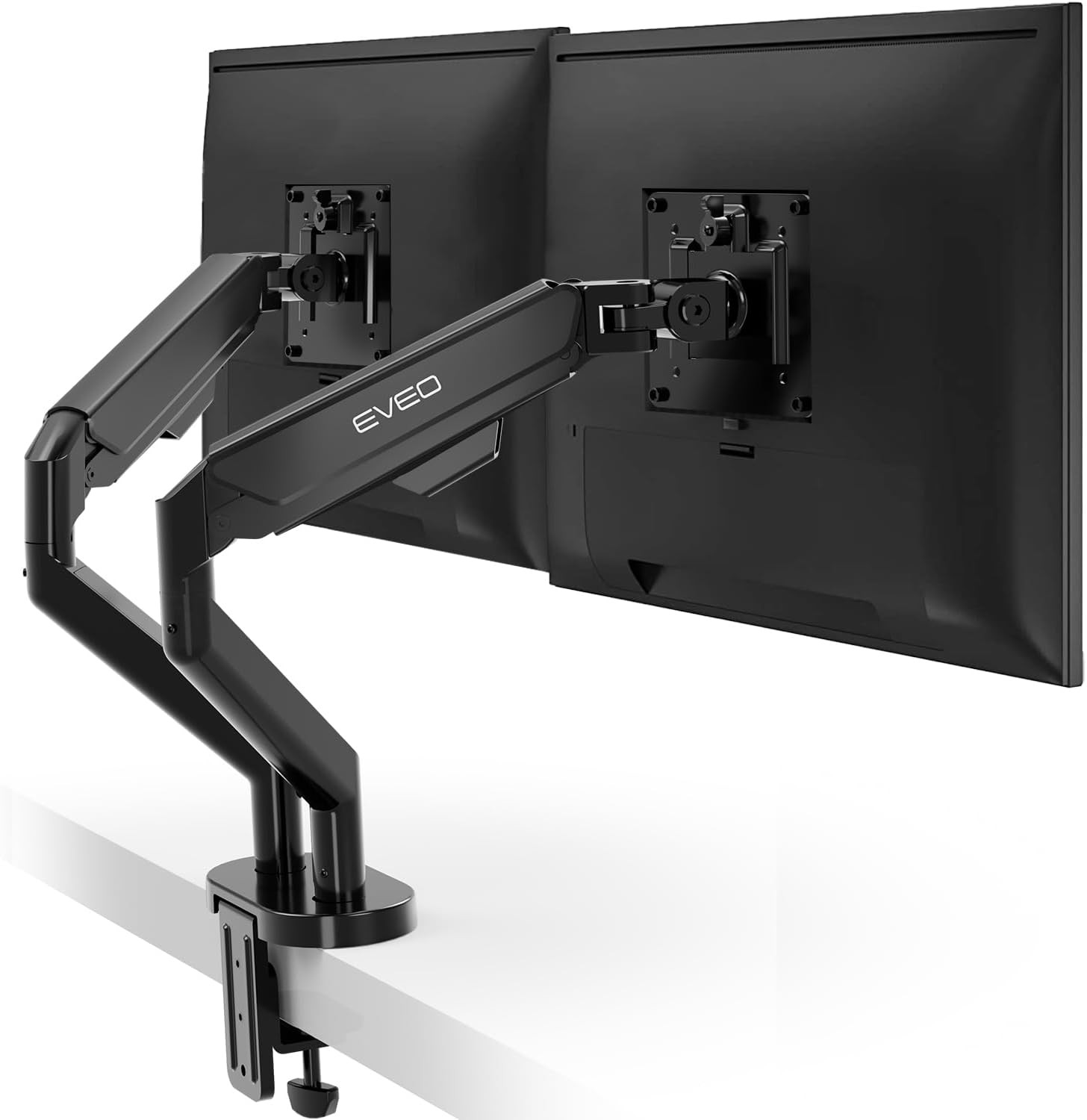 Premium Dual Monitor Mount 14"-32” Dual Monitor Arm VESA Bracket Adjustable Heig