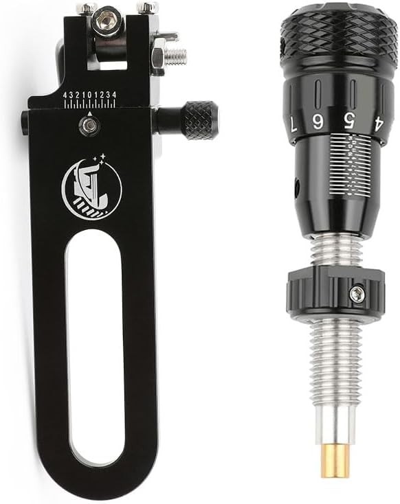SHARROW Archery Magnetic Arrow Rest and Archery Cushion Plunger Pressure Button