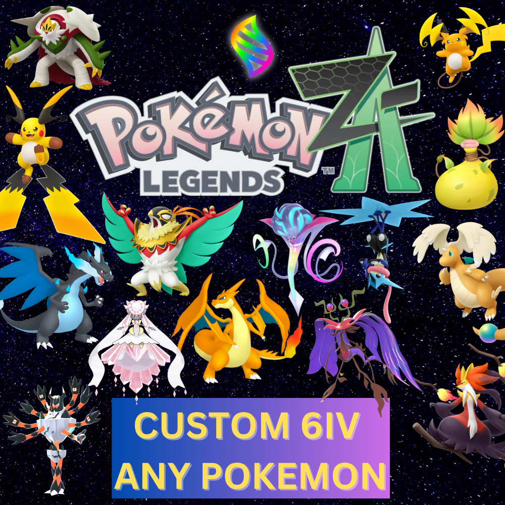 Pokemon Legends ZA Z-A ✨Shiny Alpha✨ Mega Dimension DLC Custom 6IV ✨Hyperspace✨