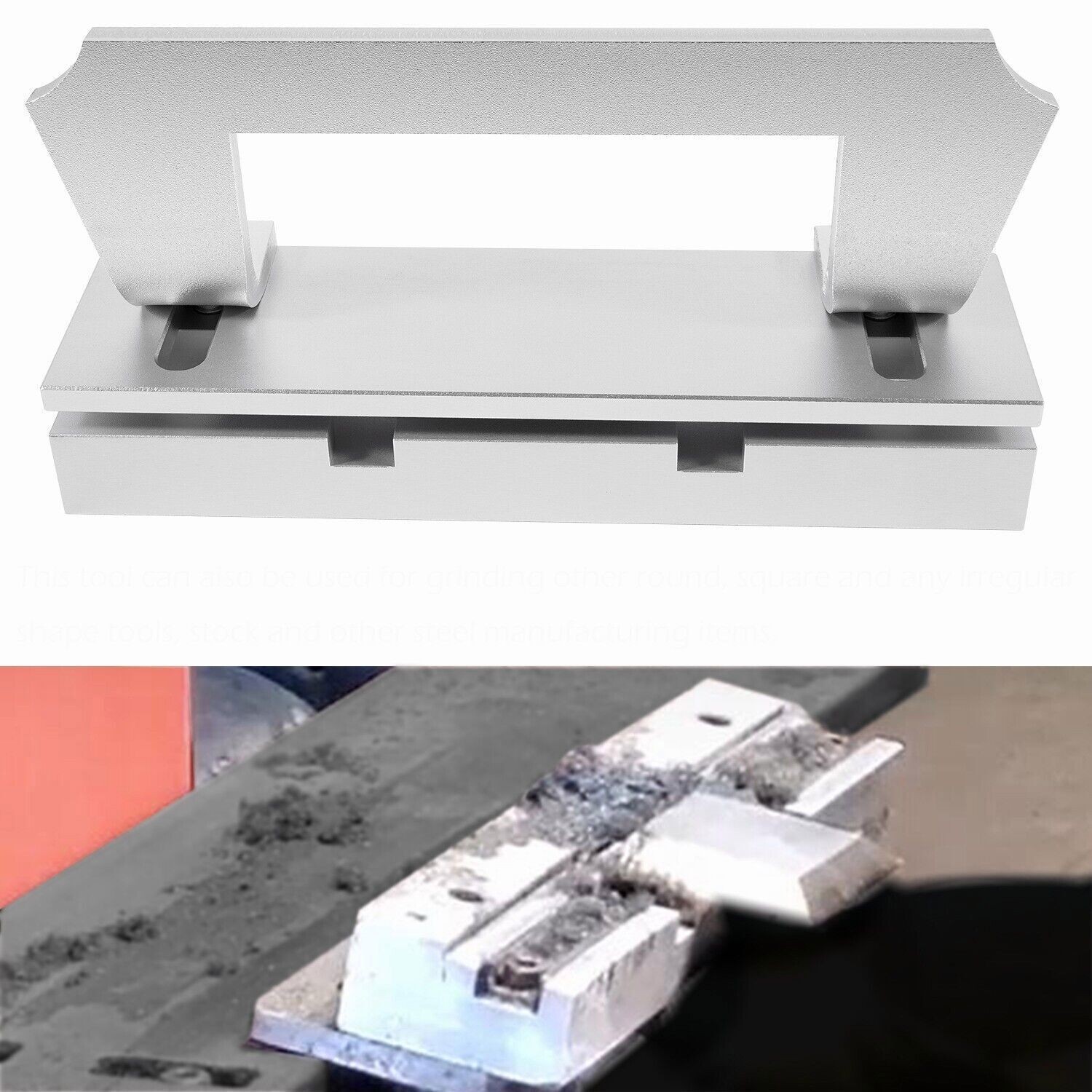 Magnetic Bevel Jig for Knife Making & Blade Grinding, 0-45° Adjustable Tool