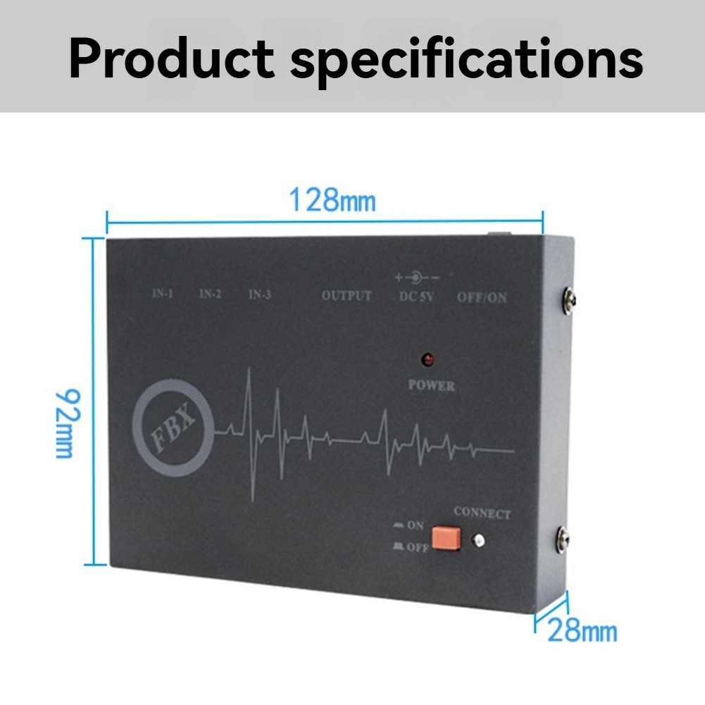 YP-3 3 Channels Microphone -Howling Device, Front Stage Effector,Suppressor6055