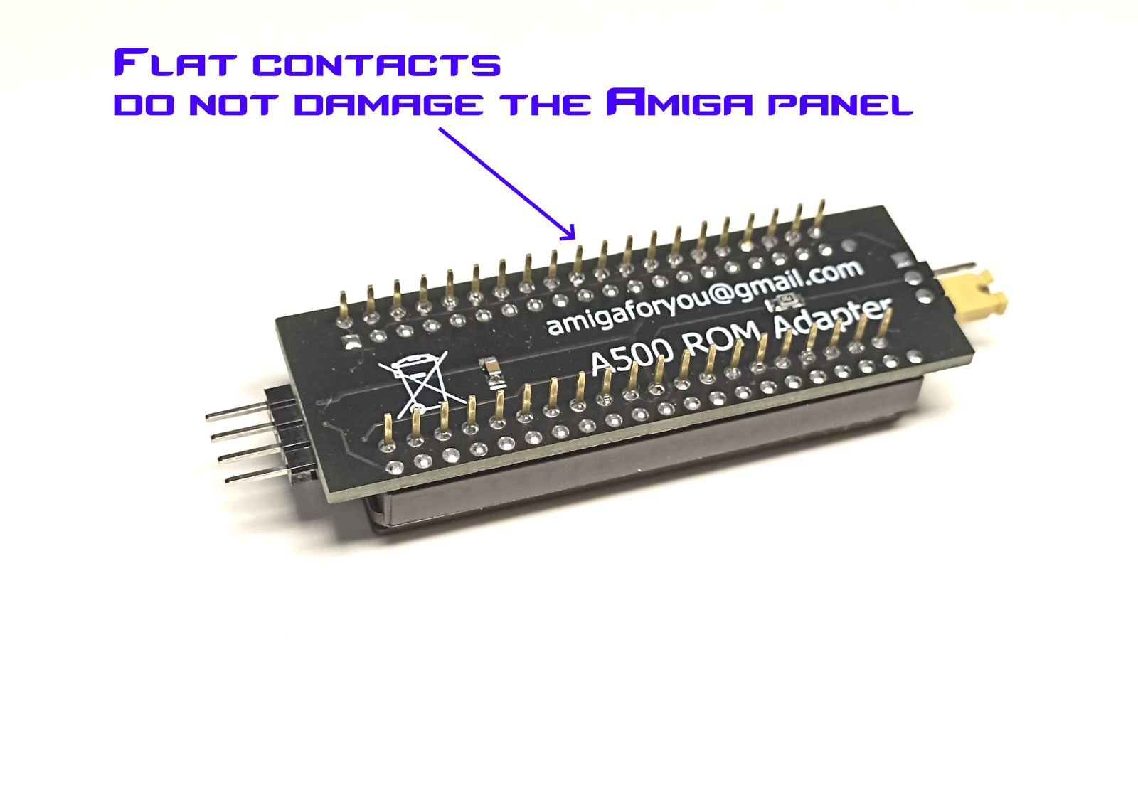 Amiga 500 , kickstart switcher adapter + 8 kickstarts in one !