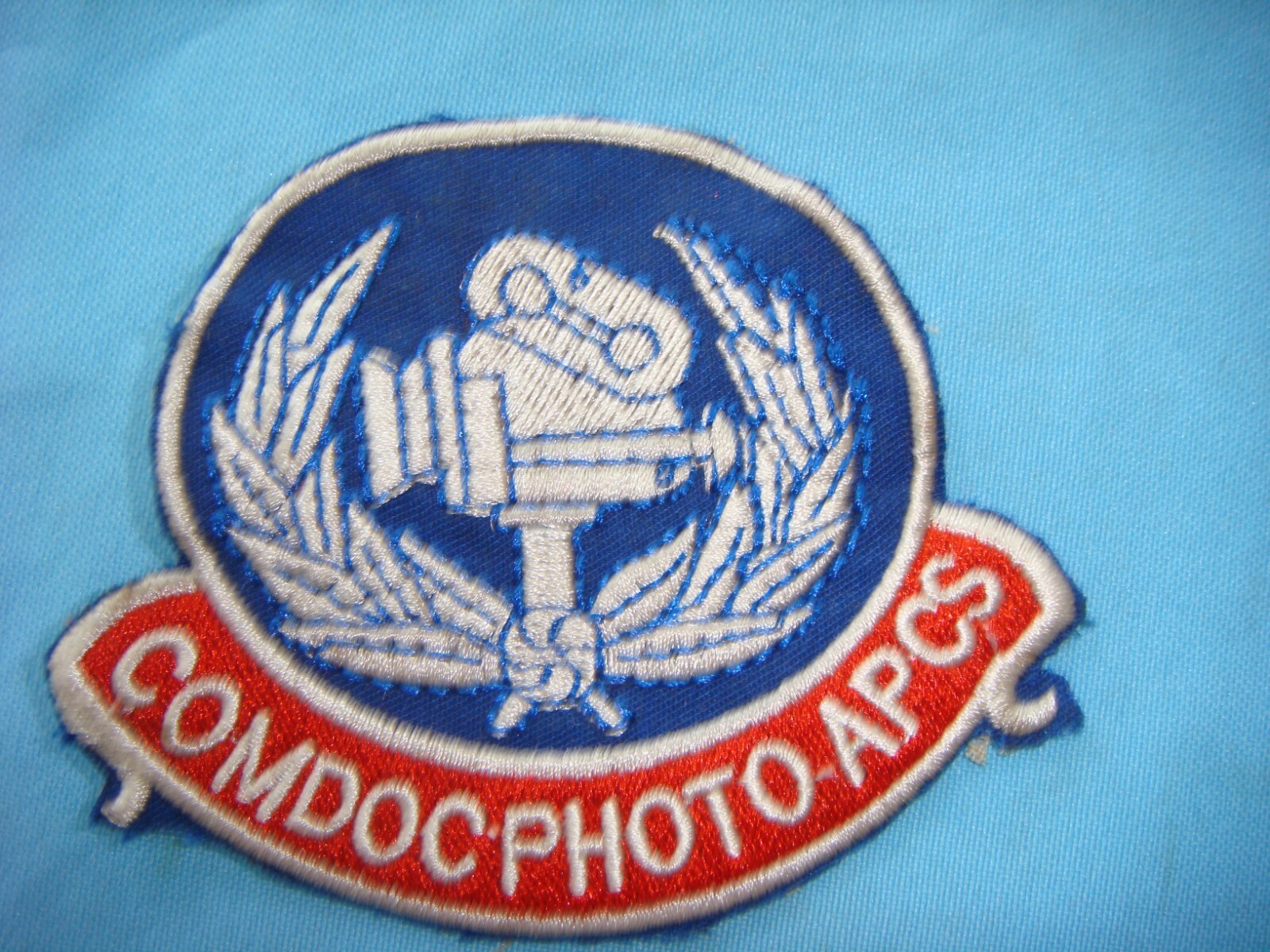 VIETNAM WAR PATCH, USAF COMDOC PHOTO AIR PHOTOGRAPHING & CHARTING SERVICE