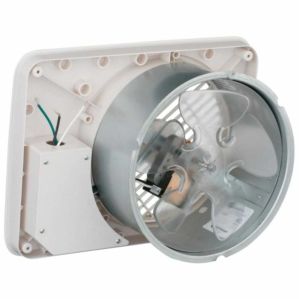 Suncourt Thru Wall Fan Variable Speed Hardwired Quiet Operation Rotating Grille
