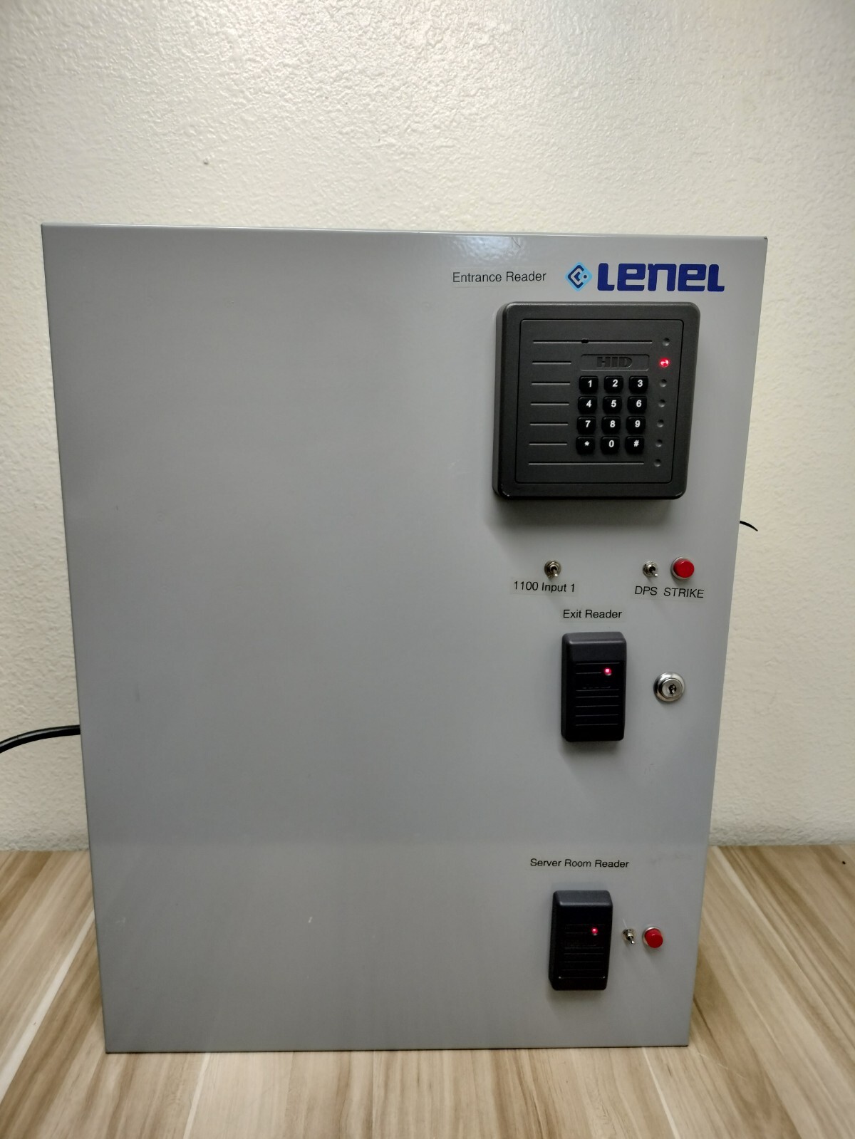 LENEL LNL-AL600ULX-4CB6 Access Control Power Supply Panel Enclosure w/ MODULES