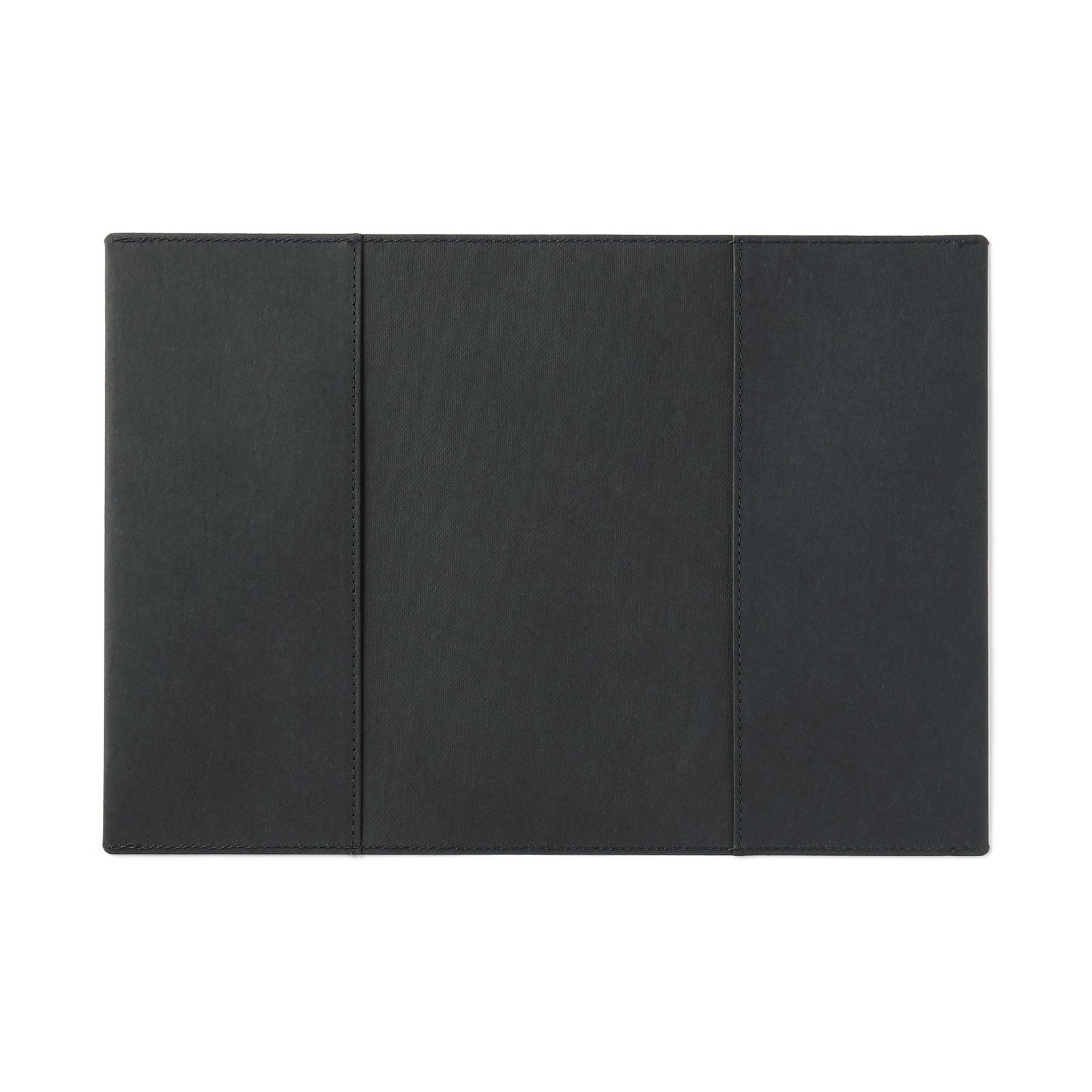 MUJI Jeans Label Notebook Cover, B6 Size, Dark Gray