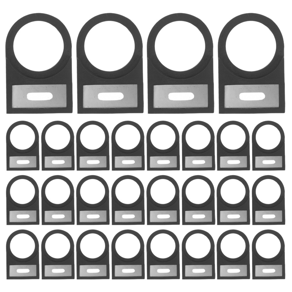 100 Pcs Distribution Accessories Electrical Switch Notice Board