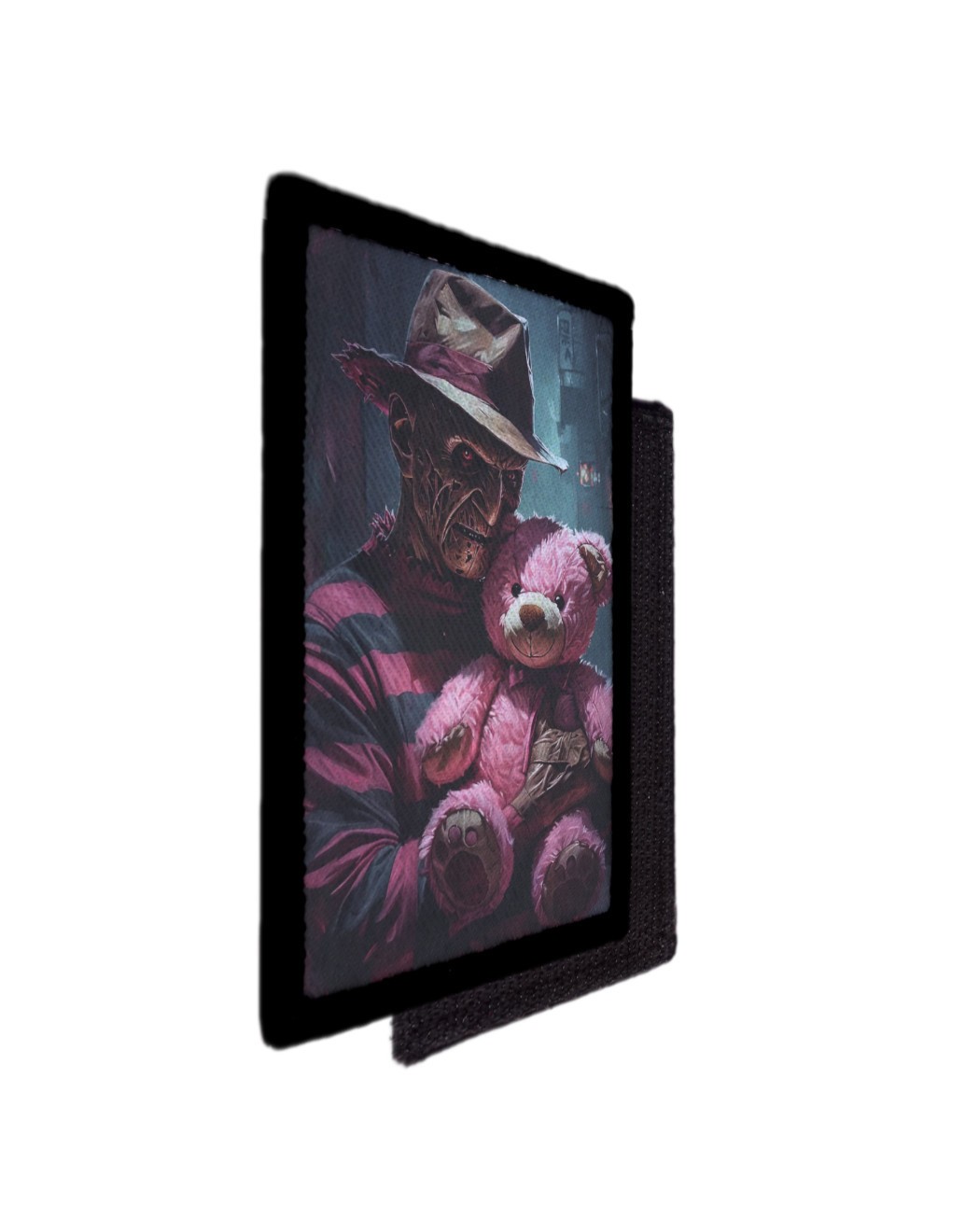 Freddy Soft Side Krueger Pink Teddy Bear Horror Patch Sew on [sub]