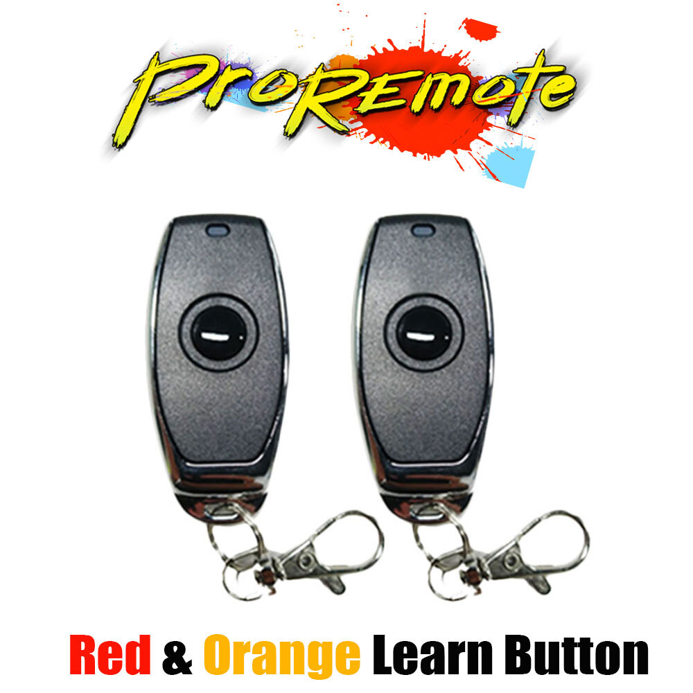 971LM For Liftmaster Mini Universal Garage Door Opener Remote Red/Orange 390MHz