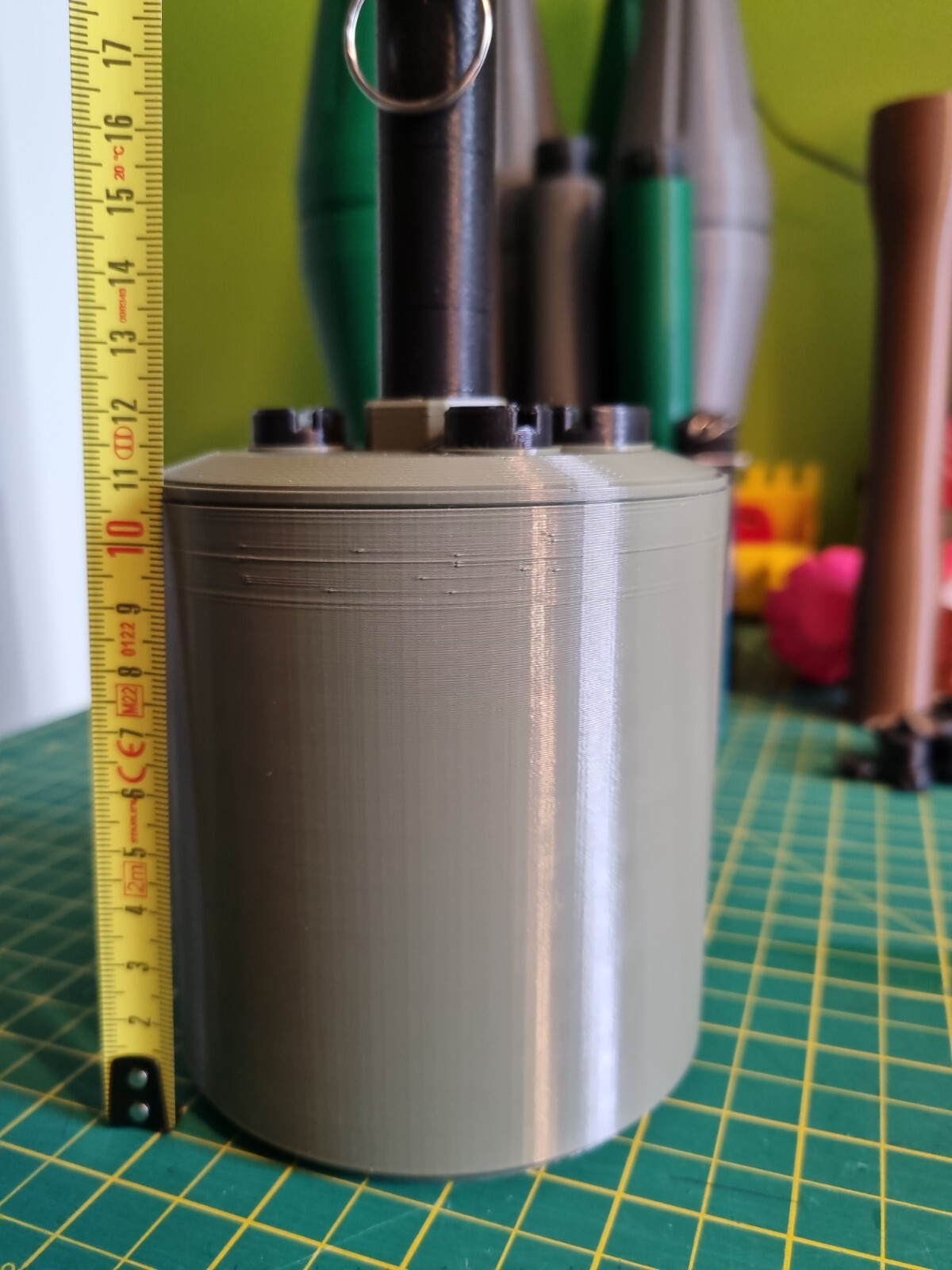 FULL SIZE Replica Bouncing Betty ww2 German s mine ideal for COD ,cosplay PROP