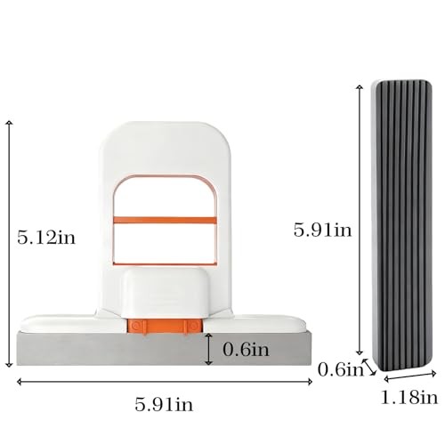 GIFTER Mini Foldable Desktop Mop, Portable Mini Cleaning Mop, Mini Mop-Short