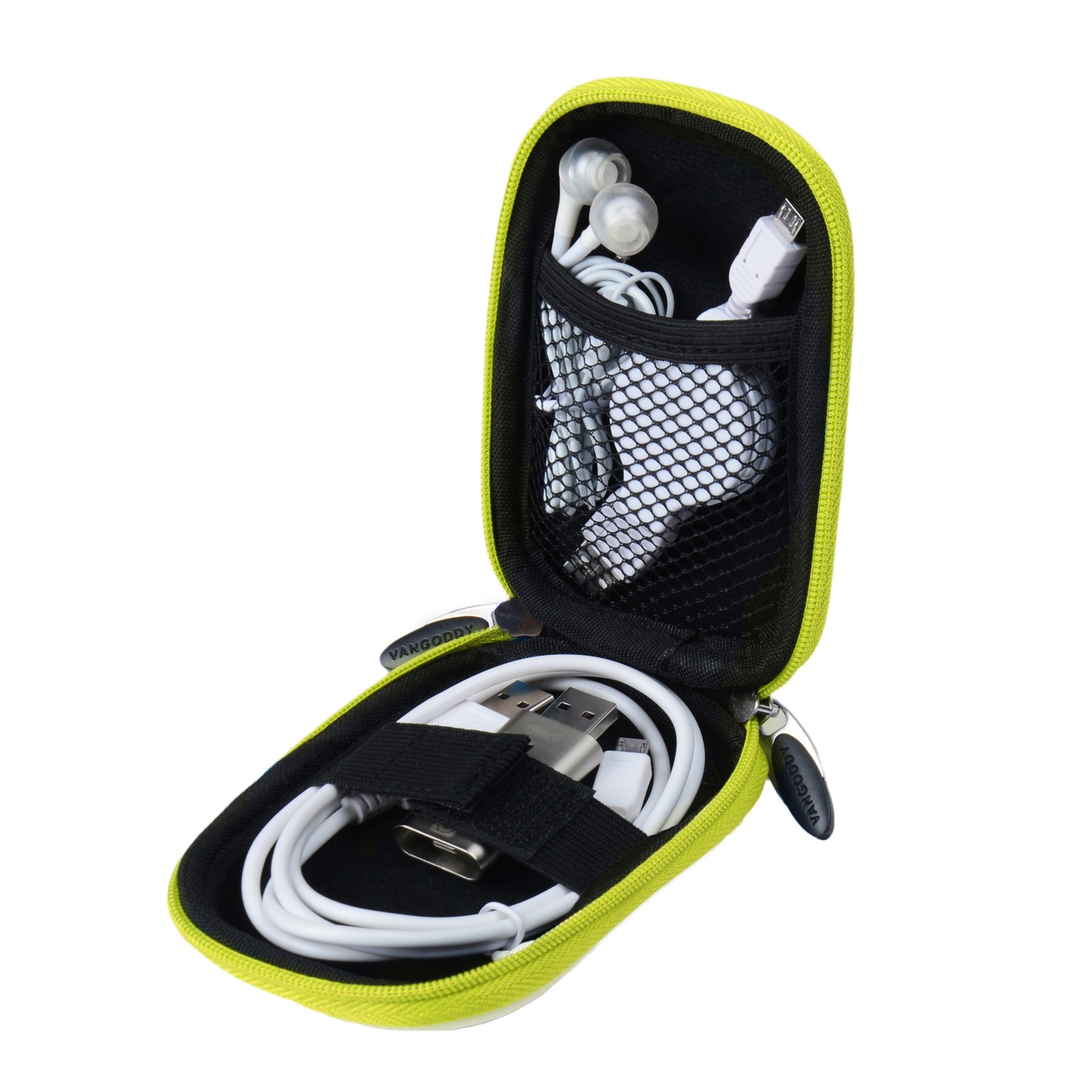 Padded Mini Gadget Carry Case Hard Shell Protection for Small Electronics