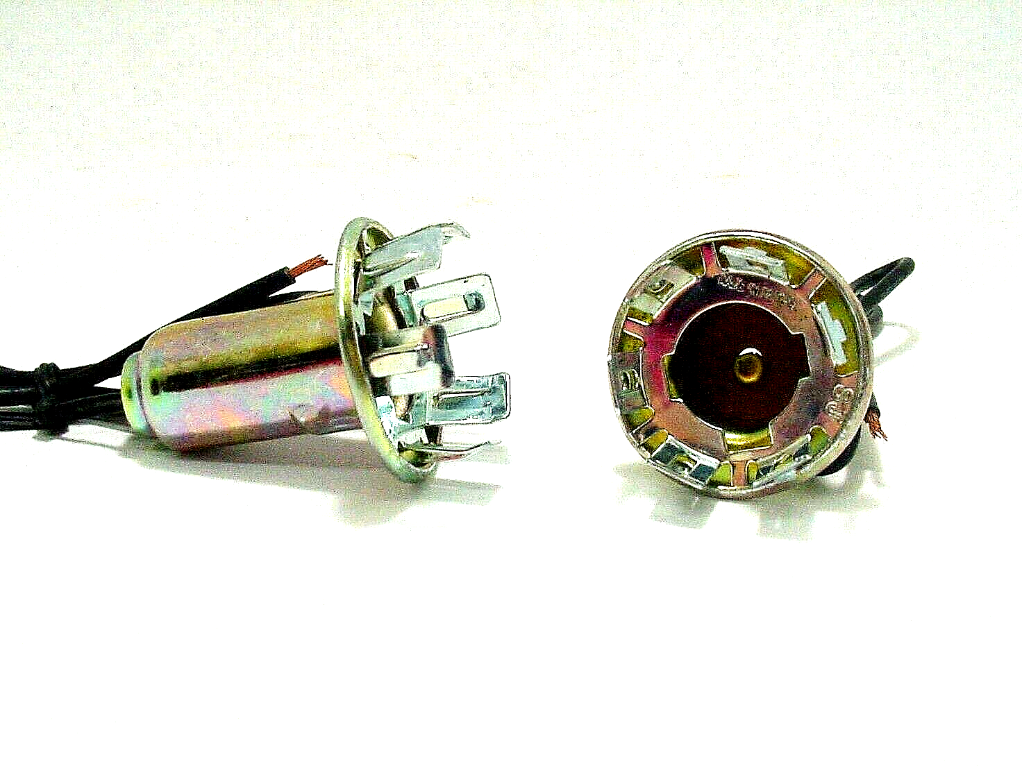 2x Reverse Backup Light Bulb Sockets Pigtails Connectors Fits GM Ford 1156, 89