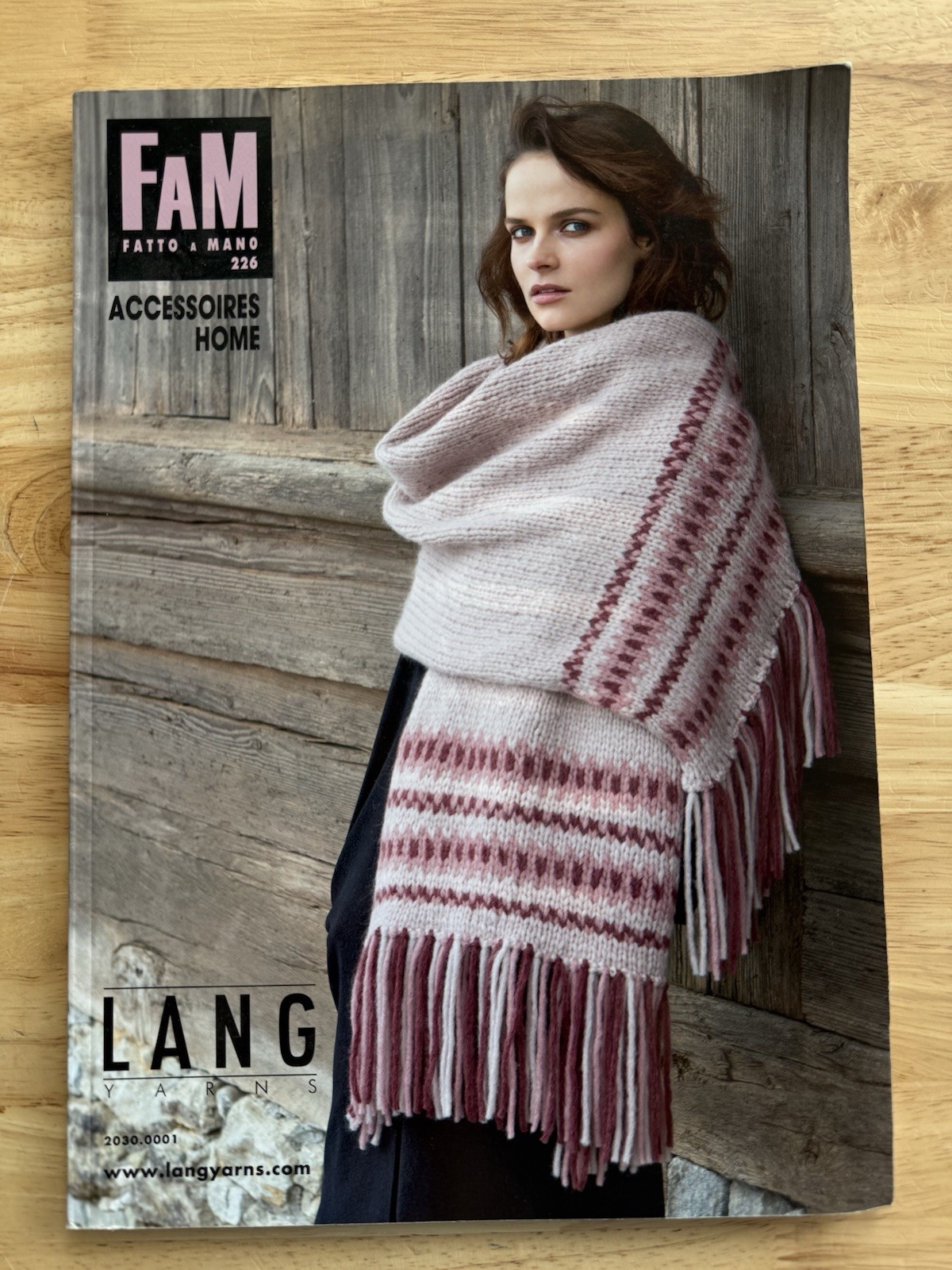 Lang Yarns FAM Made by Hand 226 Accessories Home Knitting Pattern Book