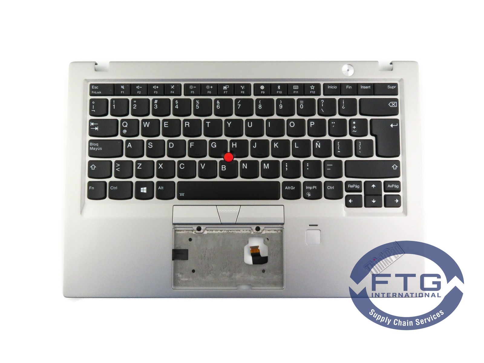 01LX603 Palm Rest Assembly without Touch Pad LA Spanish