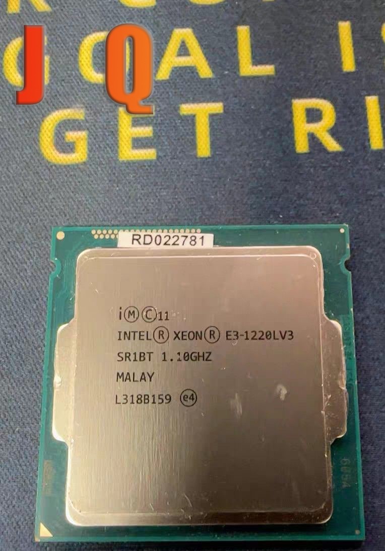 Intel Xeon E3-1220L V3 LGA1150 Desktop CPU Processor SR1BT 1.1GHz 4MB 2 Core 13W