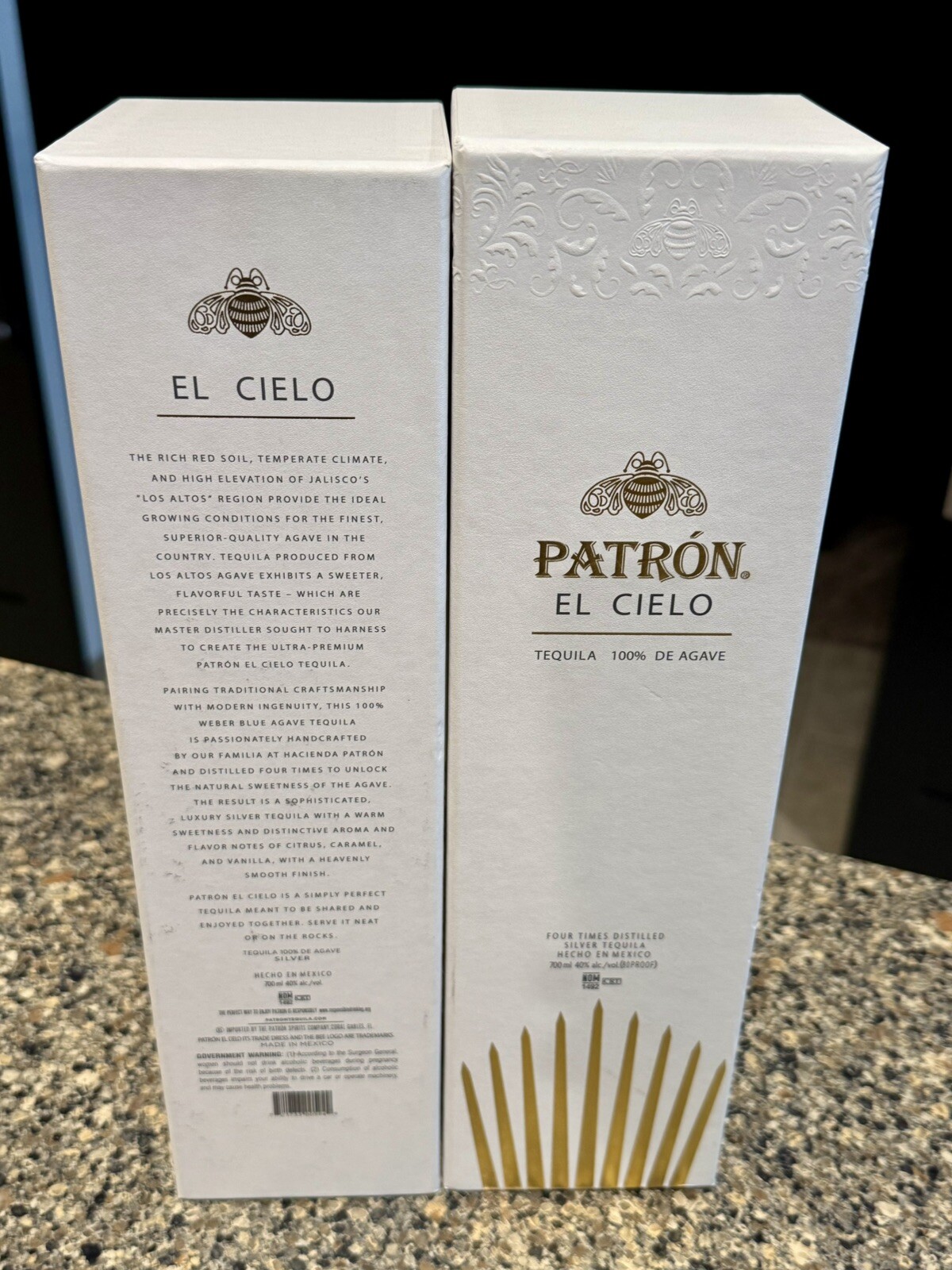 Patron EL Cielo Tequila Bottle EMPTY BOTTLE