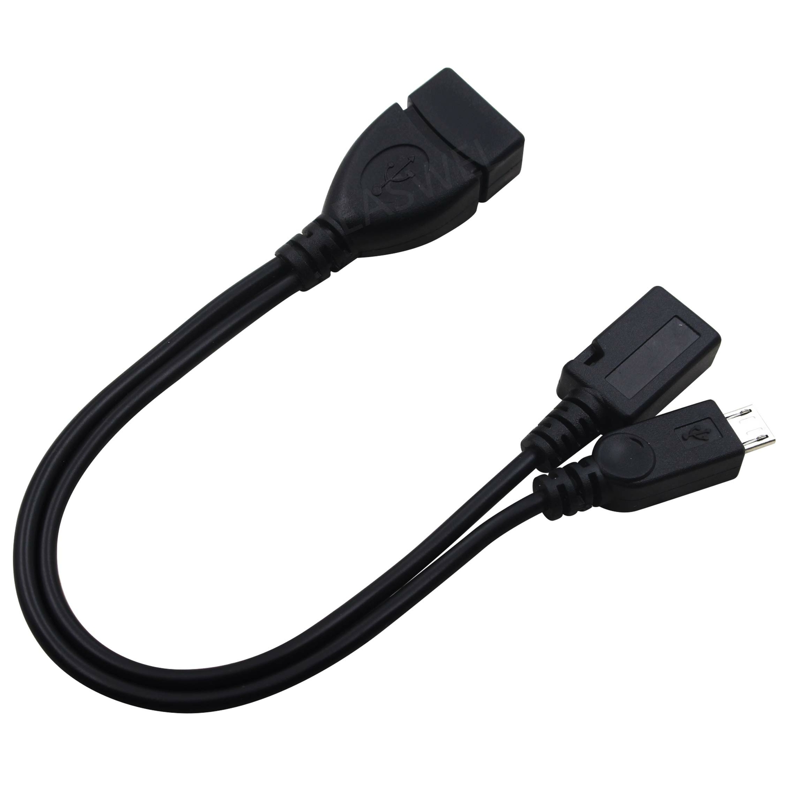 AuviPal 2-in-1 Powered Micro USB to USB OTG Adapter Cable for Firestick 4K, Sega