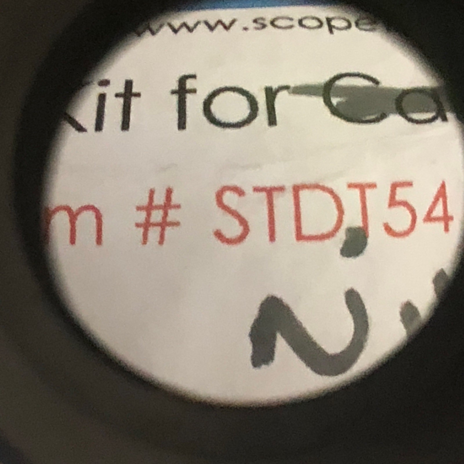 Scopetronix Digi-T Kit Microscope Adapter for Nikon STDT54 / STAK54 Maxview Plus