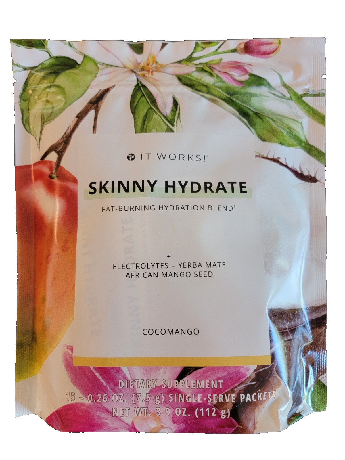 It Works! Skinny Hydrate fat burning On-the-go Supports Metabolism.