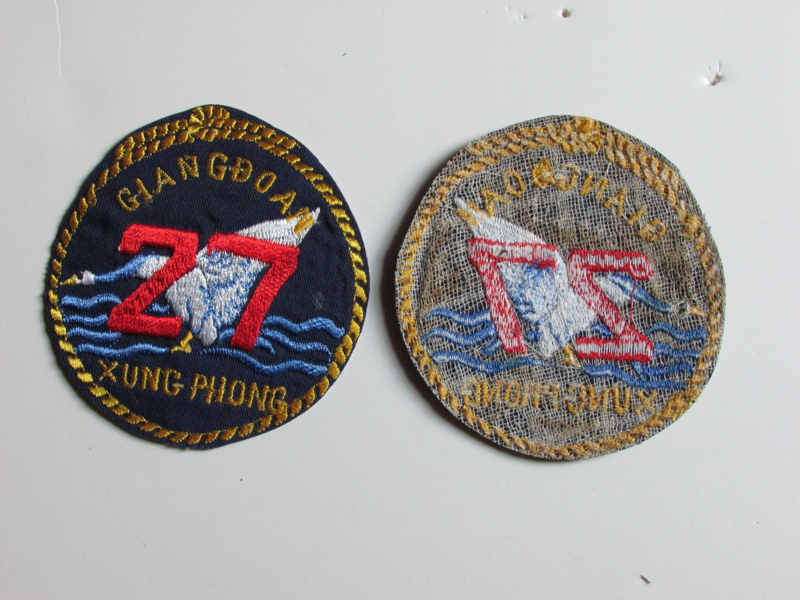 b8433 RVN South Vietnam Navy River Assault Giang Doan 27 Xung Phong IR25E