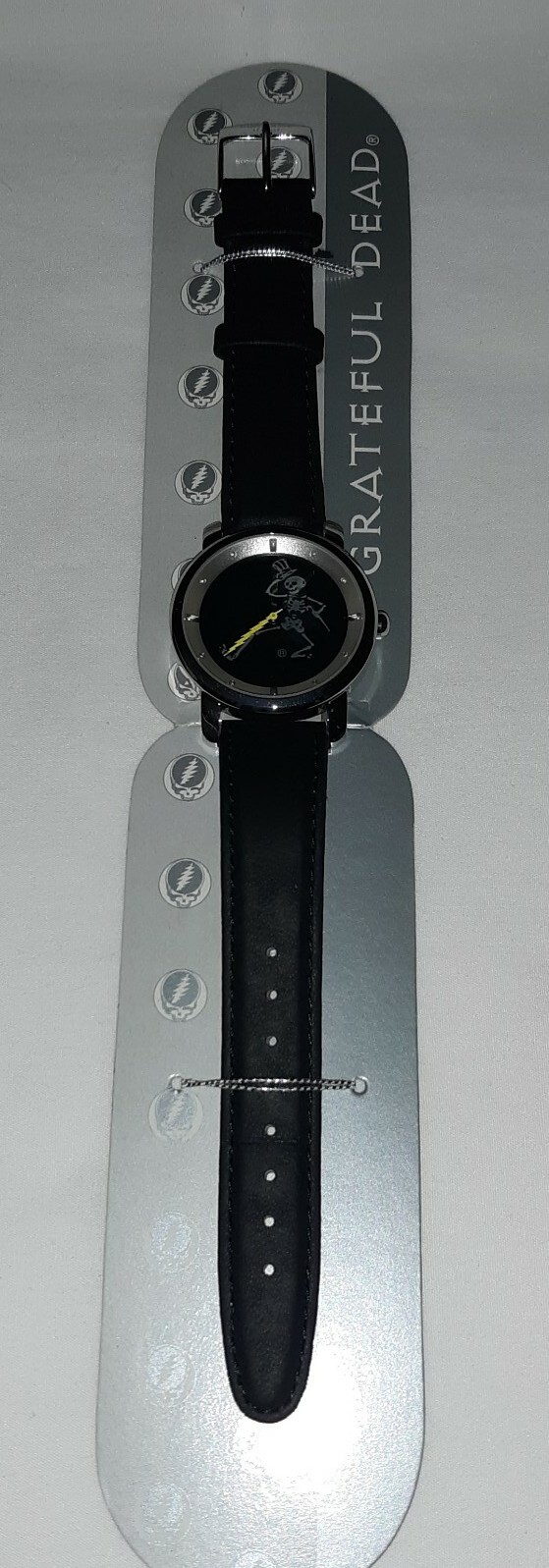 Grateful Dead Dancing Skeleton Black 1998 In Concert Wrist Watch - New Old Stock